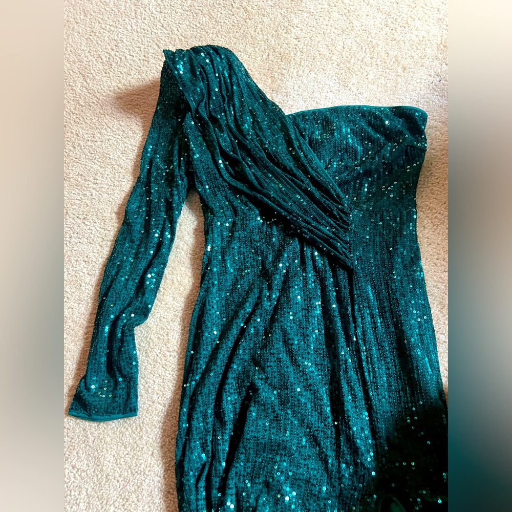 Emerald Green Gown